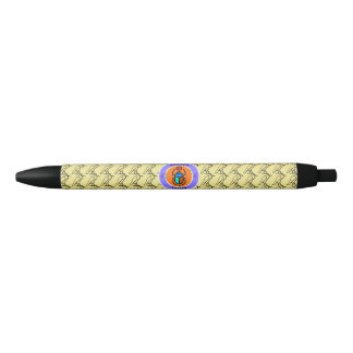 Sacred Scarab Black Ink Pen
