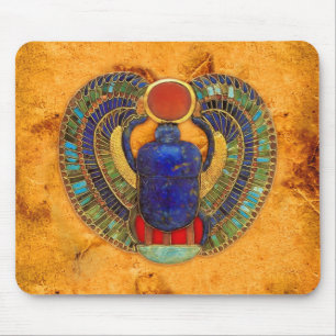 Sacred Scarab of Ancient Egypt Mouse Mat