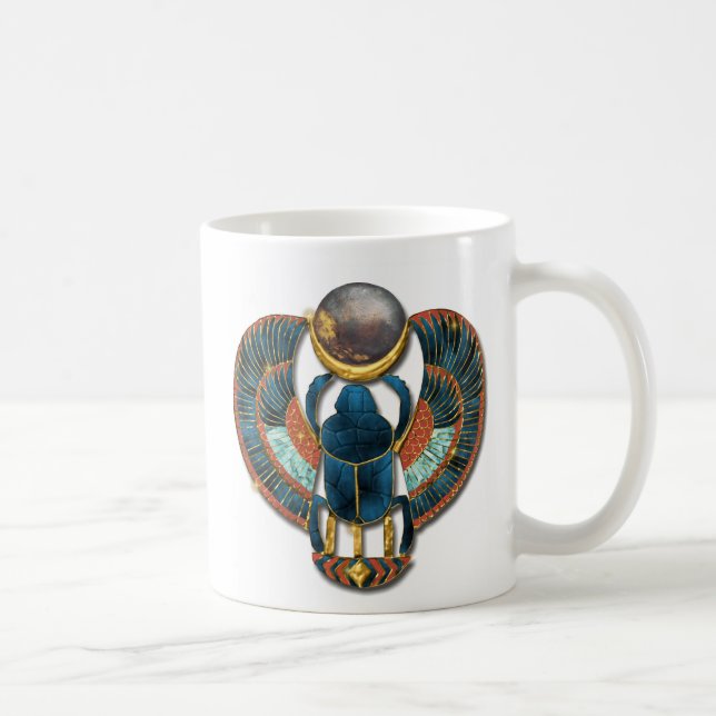 Sacred Scarab of King Tut Coffee Mug (Right)