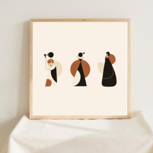 Sacred Silhouettes Poster