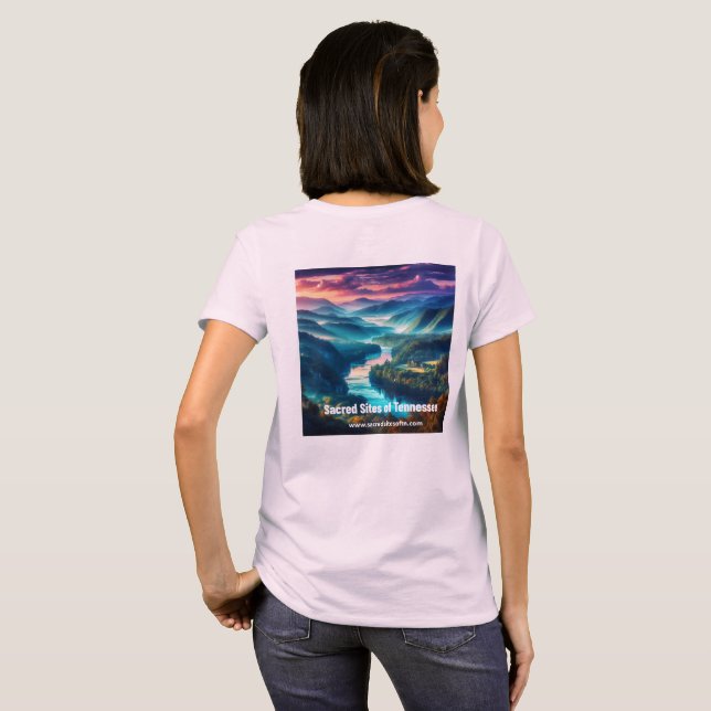 Sacred Sites T-Shirt - Ladies (Back Full)