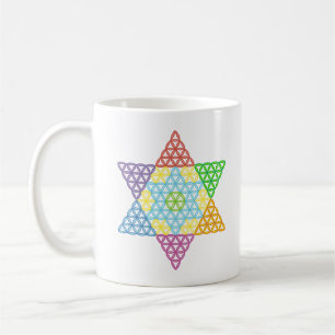 Sacred Star - Star Of Life, 04/3D-CF. Coffee Mug