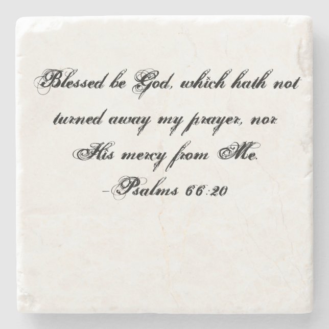 Sacred Stone Prayer Coaster (Front)