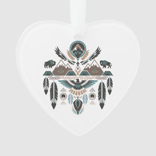 Sacred Symbols Ornament (Front)