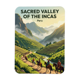 Sacred Valley of the Incas Peru Magnet
