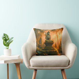 Sacred Whispers of Bali Cushion