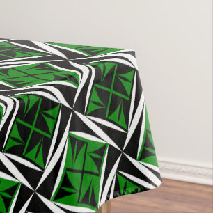 Sacred Winds in Green Tablecloth