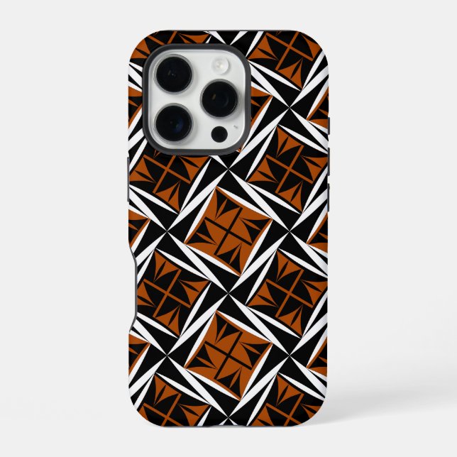 Sacred Winds in Rust iPhone Case (Back)