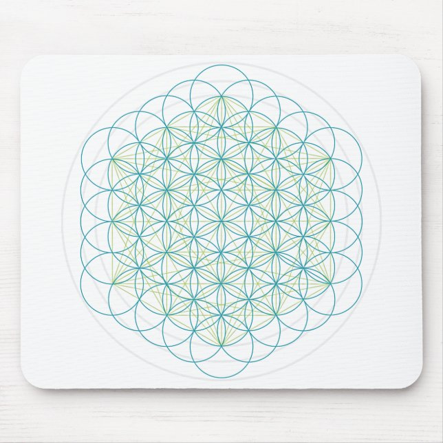 SacredFlowers Mouse Mat (Front)