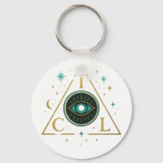 SacredSpace: Through The Cosmic Lens Key Ring