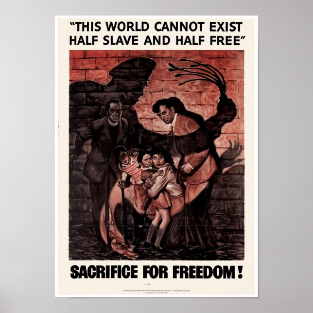 Sacrifice for Freedom Poster (Front)