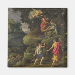 Sacrifice of Isaac, 1601 (oil on panel) Magnet