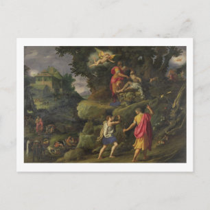 Sacrifice of Isaac, 1601 (oil on panel) Postcard