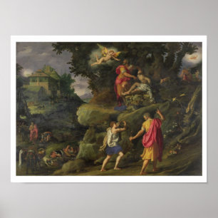 Sacrifice of Isaac, 1601 (oil on panel) Poster