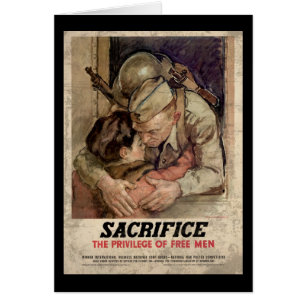 Sacrifice The Privilege Of Free Men