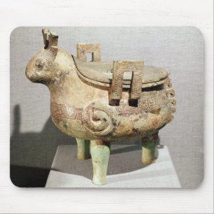Sacrificial 'hsi-ting' animal figure mouse mat