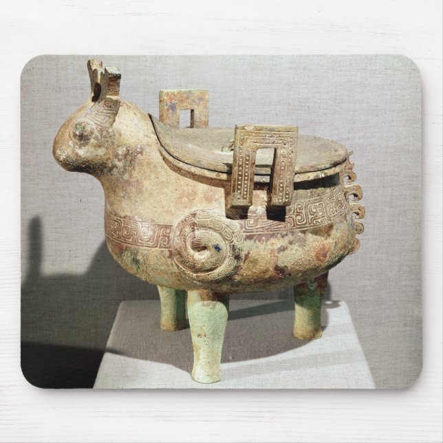 Sacrificial 'hsi-ting' animal figure mouse mat (Front)