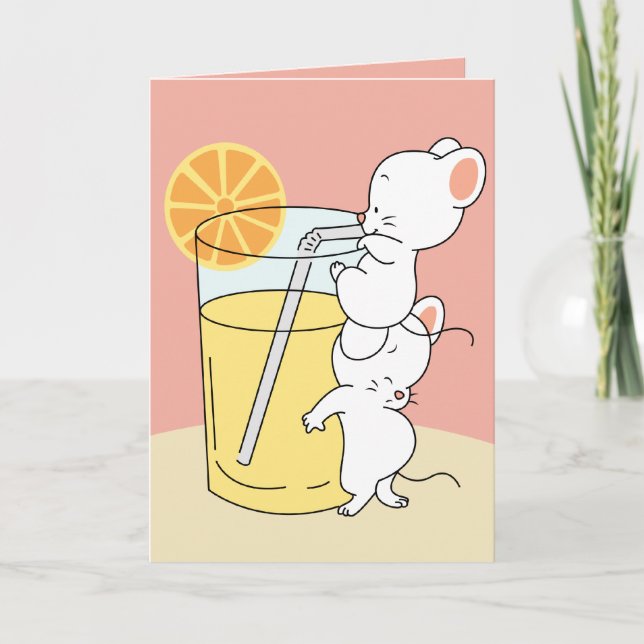 Sacrificing is Love Greeting Card (Front)