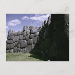 Sacsahuman Incan Fortress Postcard