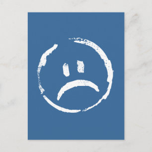 Sad 2 postcard