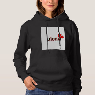 Sad Aesthetic Hoodie – Alone but Strong