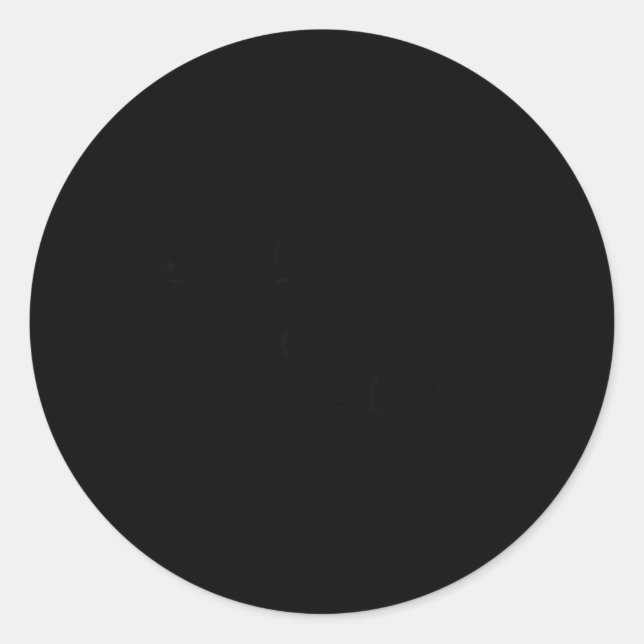 Sad And Gay Funny Gag - Lgbt Pride Quotes  Classic Round Sticker (Front)