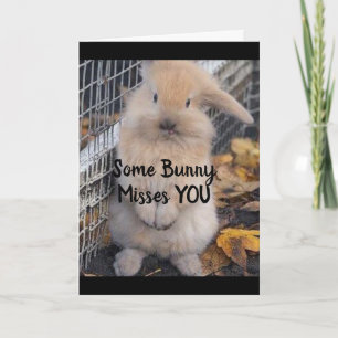 SAD AND UPSET---MISSING "YOU" CARD