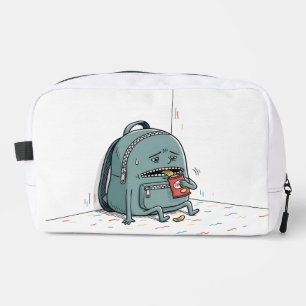 Sad Backpack Eating Chips   Funny Relatable Cartoo