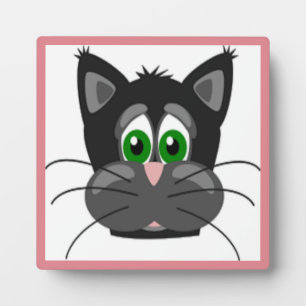 SAD CAT PLAQUE