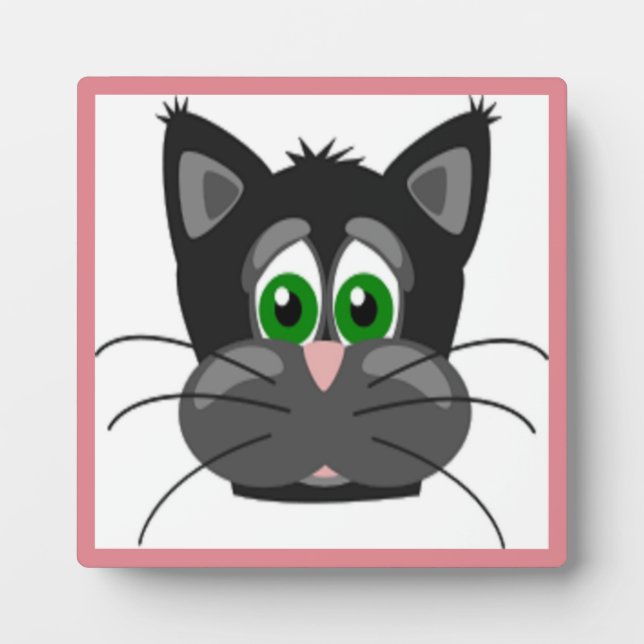 SAD CAT PLAQUE (Front)