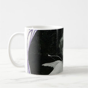 Sad Cherub Angel Print Coffee Mug
