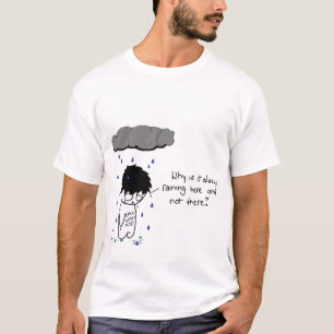 Sad Cloud With Logo T-Shirt