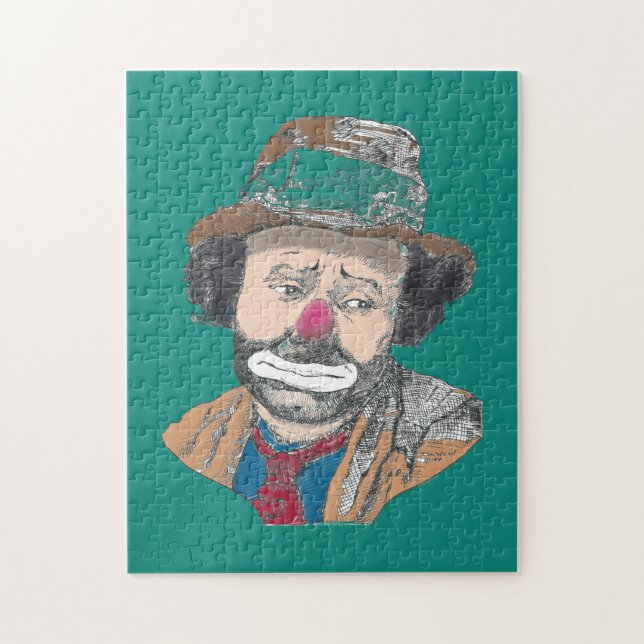 Sad Clown #2 Puzzle (Vertical)