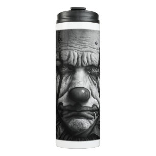Sad Clown Thermal Tumbler 
