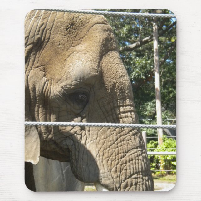 Sad Elephant Mouse Mat (Front)