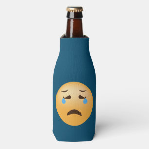 Sad Emoji Bottle Cooler
