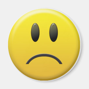 Sad Face Magnet