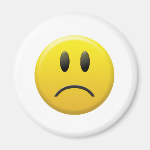 Sad Face Magnet