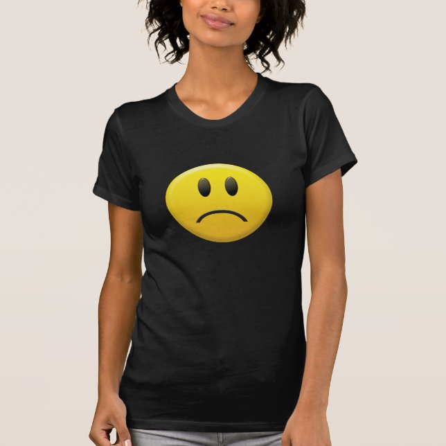 Sad Face T-Shirt (Front)