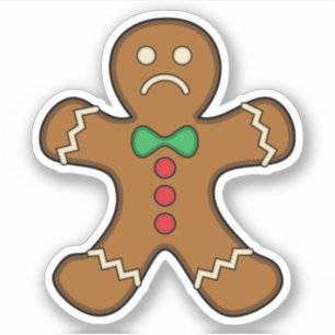 Sad Gingerbread Man