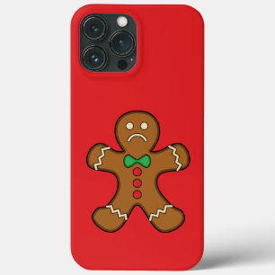 Sad Gingerbread Man iPhone 13 Pro Max Case