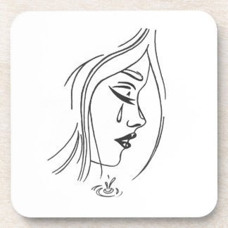 Sad Girl Coasters