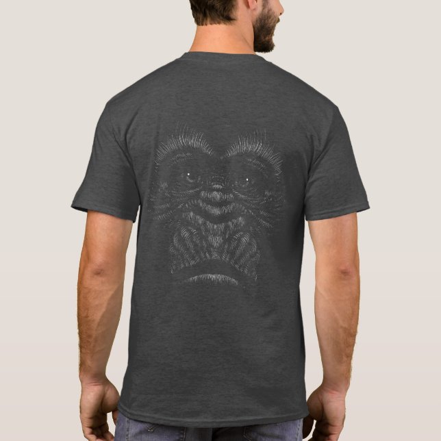 Sad Gorilla T-Shirt (Back)