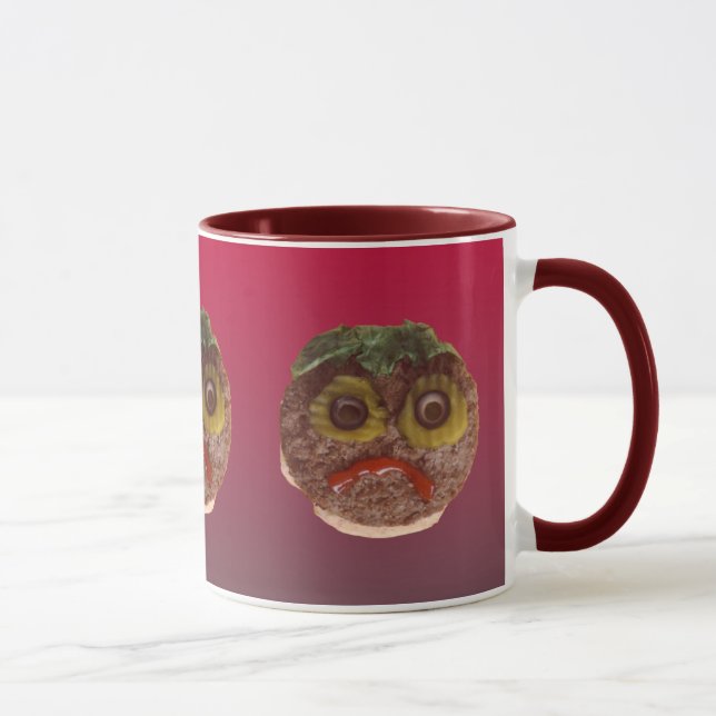 Sad Hamburger Mug (Right)
