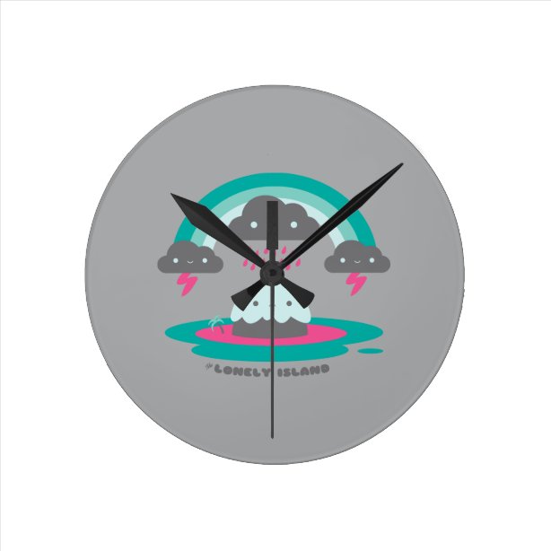 Sad Wall Clocks Zazzle UK