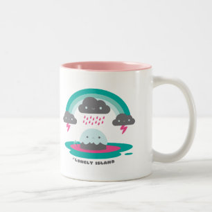 Sad Island 2 Two-Tone Coffee Mug