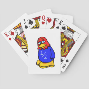 Sad Jayhawk Playing Cards