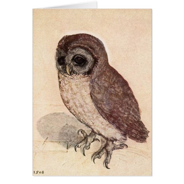 Sad Little Owl Beige Detailed (Front)