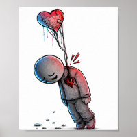 Sad Moments – Emotional Art Poster