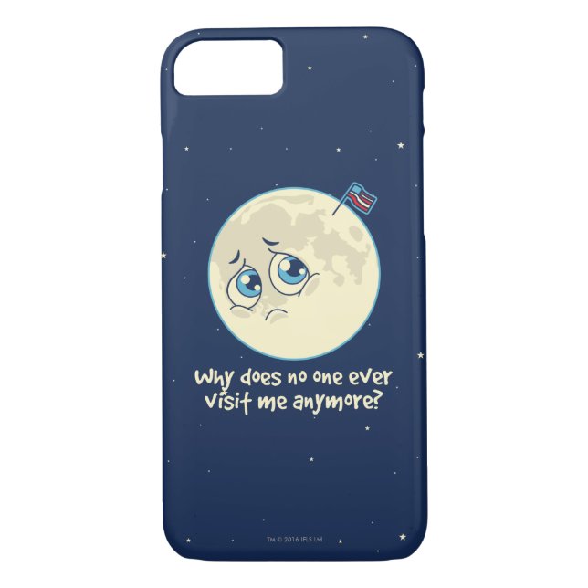 Sad Moon Case-Mate iPhone Case (Back)